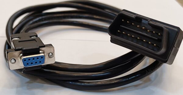 Kia Motors OBD-II Cable (OBD-II Male to DB-9 Female Cable.)