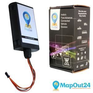 GPS tracking device for vehicles with Wired cable