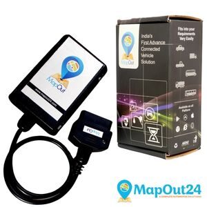 Mapout24 GPS tracking device for vehicles with OBD plug
