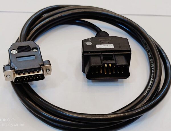 Mahindra Garuda-II Cable OBD-II Male to DB-15 Male Cable.,ECU Flashing