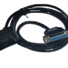 Suzuki SDT Flash tool OBD-II Male to DB25 Female Cable