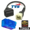 TVS obd2 scanner elm 327 bike obd cable